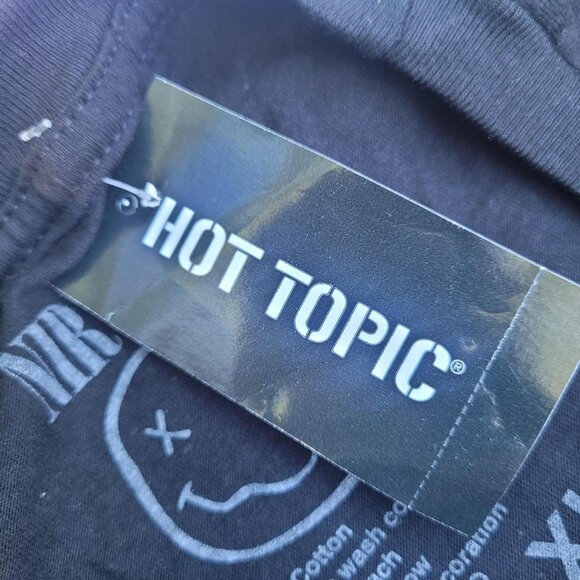 New Size XL Hot Topic Grunge Shirt Nirvana Smiley Face Logo Top Fashion Style - Picture 3 of 5